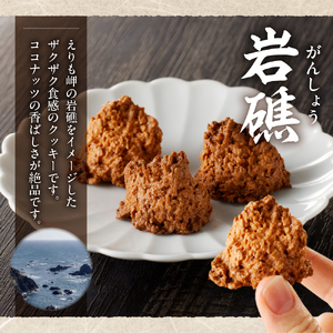 襟裳岬銘菓・本練羊羹「麒麟」2種&クッキー「岩礁」セット【er010-004-a】北海道 えりも町 羊かん ようかん 昆布 小豆 マカロン お菓子 スイーツ 和菓子