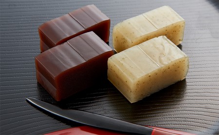 襟裳岬銘菓・本練羊羹「麒麟」2種&岩礁セット