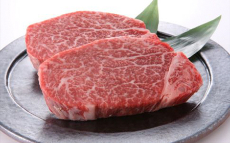 【お肉定期便】博多和牛ヒレステーキ3回定期便（450g×3回）計1.35kg[G0098T3]