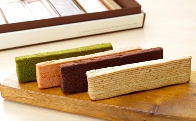 洋菓子店　『桜のキャトル』特製◆スティックバームクーヘンセット[F4329]