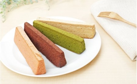 洋菓子店　『桜のキャトル』特製◆スティックバームクーヘンセット[F4329]