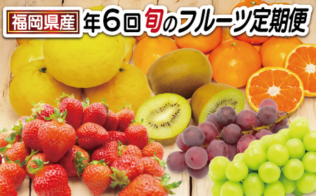 旬のフルーツ定期便 年６回 奇数月コース 随時開始 B5230 福岡県福津市 ふるさと納税サイト ふるなび