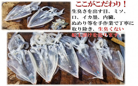 「ヤリイカの船上漬け」8パックセット★福岡玄界灘★新栄丸[G4022]