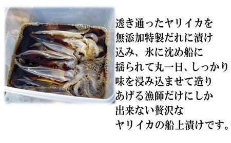 「ヤリイカの船上漬け」8パックセット★福岡玄界灘★新栄丸[G4022]