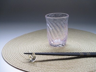 マルティグラス 手創りグラス（さくら）[F4507]