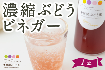P637-01 中村柿ぶどう園 濃縮ぶどうビネガー 1本