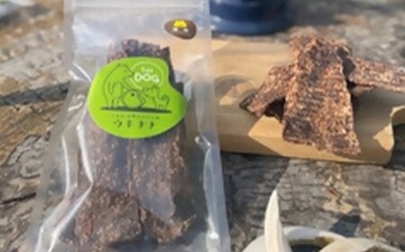 【ペットフード】無添加天然猪肉のジャーキー 60g×3パック