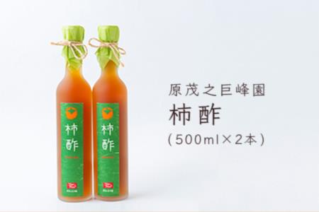 K628-02 原茂之巨峰園 柿酢2本
