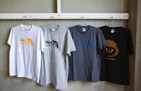 K933 Xl うきぴーｔシャツ ダークグレー ｘｌサイズ 福岡県うきは市 ふるさと納税サイト ふるなび