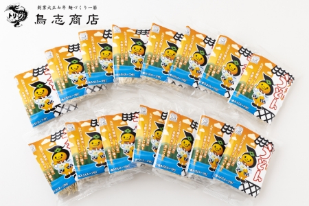 鳥志商店 うきはうどん 15食