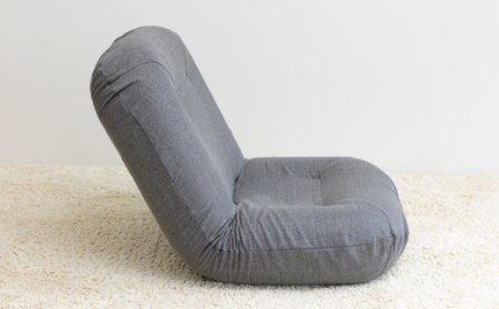 【14日営業日以内発送】九州イノアック ゆったり寛げる『大人の贅沢座椅子』(クラウディグレー) リクライニング機能付き 座椅子 椅子 いす 低反発 高反発 ウレタン 大きめサイズ リクライニング 家具 インテリア 九州 福岡県 うきは市