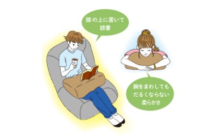 【14日営業日以内発送】九州イノアック フレキシブルに使えるクッション『フレック』(クラウディグレー) クッション 自由自在 多用途 ウレタン 枕 アームクッション 足枕 九州 福岡県 うきは市