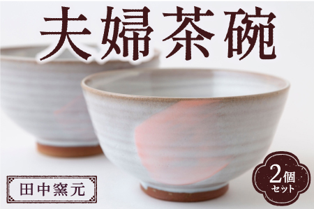 P701-02 田中窯元 夫婦茶碗