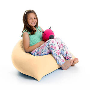 M533-7 ビーズクッション Yogibo Pyramid ヨギボー ピラミッド クリームホワイト クッション 椅子 ビーズソファ ソファ ビーズクッション ローソファ インテリア 家具 送料無料 10,080円