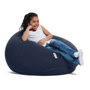 M535-3 ビーズクッション Yogibo Drop(ヨギボー ドロップ) ネイビーブルー クッション 椅子 ビーズソファ ソファ ビーズクッション ローソファ インテリア 家具 送料無料