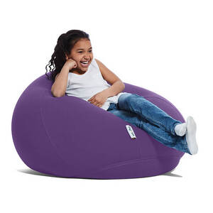 M535-4 ビーズクッション Yogibo Drop(ヨギボー ドロップ)  パープル  クッション 椅子 ビーズソファ ソファ ビーズクッション ローソファ インテリア 家具 送料無料