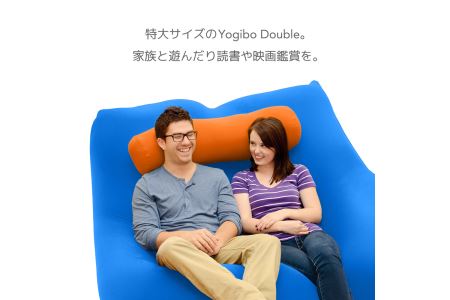M370-3　ビーズクッション　Yogibo Double(ヨギボー ダブル)ライトグレー
