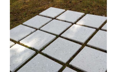 M464-4 内外装壁材スラックストーン299mm×299mm モカクリームライト調3枚（敷石・踏石・床材・壁材・塀材）〈スラクトリー〉