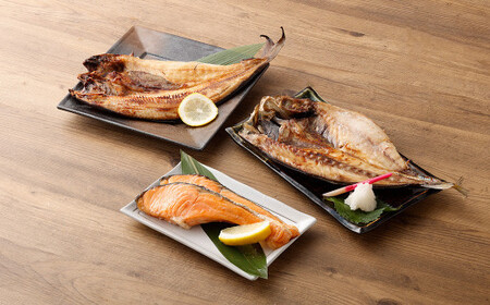 海なし市 嘉麻の海鮮セット(一汐銀鮭、アジの開き、ホッケ)約2.4kg ホッケ アジ 鮭 さけ 海鮮 セット