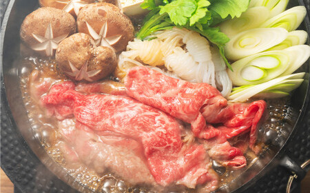 【訳あり】博多和牛しゃぶしゃぶすき焼き用(肩ロース肉・肩バラ肉・モモ肉) 約700g