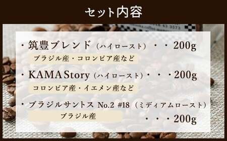 地元に因んだ コーヒーとサントスNo.2 #18セット(豆)