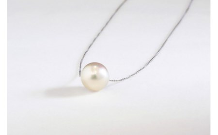 WG(K18) 南洋パール スルーネックレス (40cm) 真珠サイズ 12.0mm 真珠 ...
