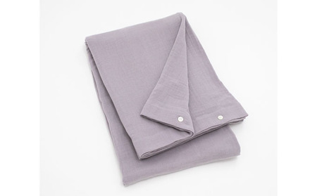 PGガーゼ 布団カバー 枕カバー セット 綾織 淡紫 PGGAUZE ガーゼ 寝具 カバー 綿 日本製