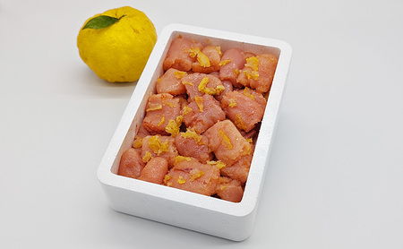 訳あり 辛子明太子 ゆず皮入り 一口カット 500g めんたいこ 明太子 訳アリ 魚卵 