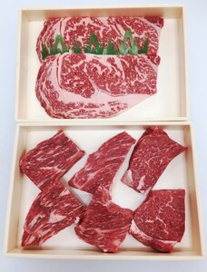 井上牧場 朝倉和牛　ステーキセット ※配送不可：離島 ロース お肉 牛肉 モモ 