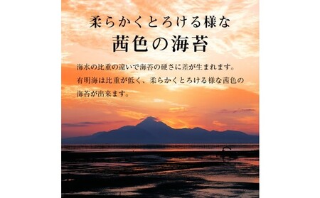 福岡有明のり 有明海苔 味海苔 味付のり大丸ボトル 8切80枚 6本セット 魚介類 大容量 お寿司 有明産 パリパリ食感 卓上ボトル