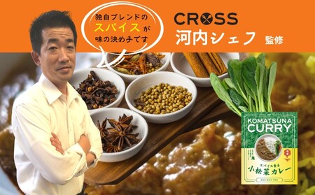 小松菜カレー 4個 加工食品 惣菜 レトルト