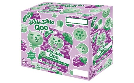 コカコーラ ぷるんぷるんQoo ぶどう 125g×30本 ミニッツメイド Qoo パウチ ジュース 飲料 ブドウ 葡萄 コカ・コーラ | 福岡県朝倉市  | ふるさと納税サイト「ふるなび」