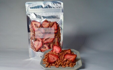 ドライフルーツ グラノーラ セット あまおうドライ 20g×2＋いちごいちごいちごあまおうグラノーラ 2パック セット 加工食品 砂糖不使用 シリアル 朝食 朝ごはん 小腹 特別栽培 