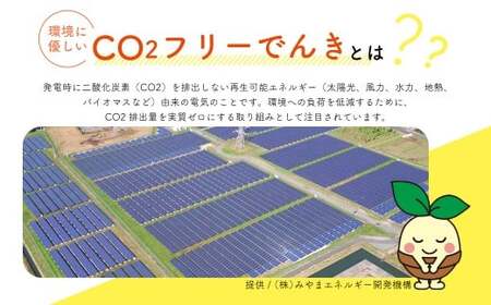 Z1 みやま市産 CO2 フリーでんき （2,500円×1ヶ月分） 電気料金 電気代 電力 エネルギー 節約 福岡県 みやま市