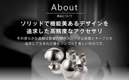 D6  カフリンクスレギュラー（ステンレス）