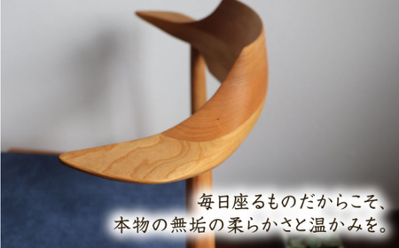 背もたれが腰にフィットするダイニングチェア 糸島市 / 家具工房 橙 [AZF011]木製 椅子