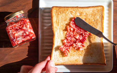 あまおうバター大 1個 糸島市 / 糸島正キ いちご ジャム クリーム [AQA056]