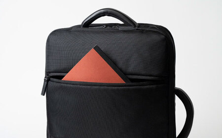 TSUNAGU BAG SQUARE ビジネスリュック（TSB12） 糸島市 / SIMCLEAR シムクリア リュック [AKP003]