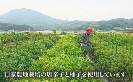 糸島産 手造り 極上 柚子 こしょう 3色 （青 ・ 黄 ・ 赤） 10本 セット 《糸島》 【小林農園】 [AZE003]