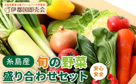 福岡県 糸島産 旬 の 野菜 盛り合わせ セット《糸島》【株式会社フロンティア・アドバンス】 [AWC006]