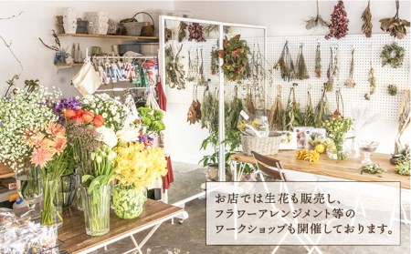 【数量限定】 ドライフラワー スワッグ 《糸島》【PLAISIR】贈り物 花 インテリア 部屋 飾り [ANC005] ドライフラワー花 ドライフラワー花束 ドライフラワーアレンジメント ドライフラワーインテリア