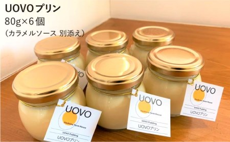 UOVO プリン ◆ 6個 セット ◆ 《糸島市》【株式会社おおはまファーム】 [AKH013]