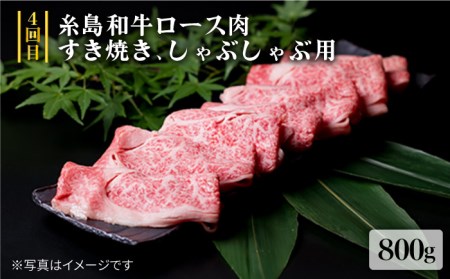 美味しさ 満載！贅沢お 肉 セットの定期便 全5回 （月1回） 4人 家族用 【福岡 糸島産 牛肉 豚肉 鶏肉 ステーキ しゃぶしゃぶ すき焼き ヒレ シャトーブリアン ロース】 《糸島》 【糸島ミートデリ工房】 [ACA083] 牛肉定期便 牛肉セット定期便 牛肉バラエティ定期便