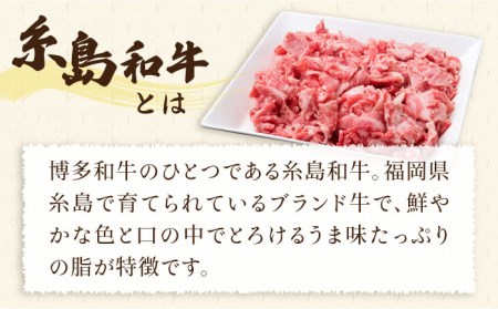 【牛肉＆豚肉セット】 糸島和牛 小間切れ 500g ＆ 糸島和牛 糸島豚 合挽ミンチ 500g 計1kg《糸島》【糸島ミートデリ工房】 [ACA236] 牛肉こま切れ細切れミンチひき肉 牛肉こま切れ細切れミンチひき肉 牛肉こま切れ細切れミンチひき肉 牛肉こま切れ細切れミンチひき肉