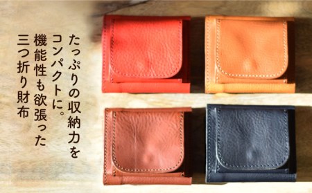 三つ折り コンパクト 財布 糸島市 / LADIES＆GENTLEMEN 鞄 革製品 革