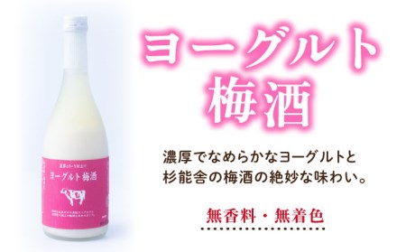 【先行予約】【春】ヨーグルト梅酒720ml ×あまおう 約250g×2パック  【2026年2月上旬以降順次発送】 糸島市 / 南国フルーツ株式会社 [AIK013]