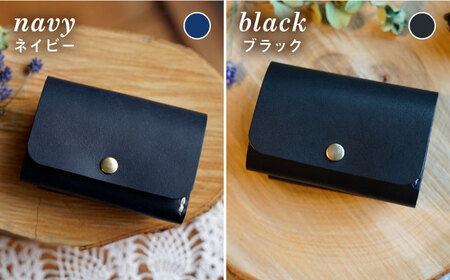 三つ折り mini ウォレット 糸島市 / BLESS 革製品 財布 [AAA027]革小物 