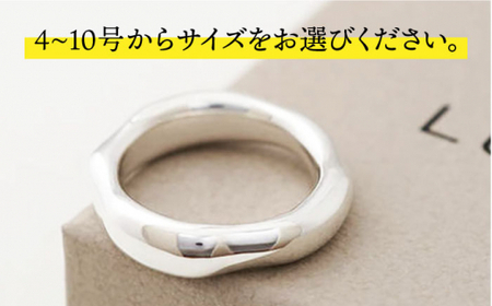 【日常のアクセントに】シルバーリング（LS-04）＜THREE TREES＞那珂川市 シルバーリング[GBJ004]