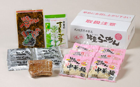 焼豚高菜生ラーメン とんこつラーメン 6食セット＜ワイエスフード株式会社＞那珂川市 とんこつラーメン [GEM001]