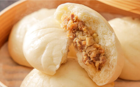 国産豚の美味しい肉まん（豚まん）8個セット＜株式会社MEATPLUS＞那珂川市 肉まん [GBW140]